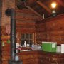 The cabin was cozy and charming after dark with the butane lantern.<br />					