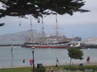 36  Old ships are docked at the National Maritime Museum, near Fisherman's Wharf.