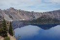 Crater Lake, formed by a now-collapsed volcano