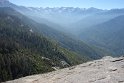 Moro Rock is a granite dome offering sweeping  views