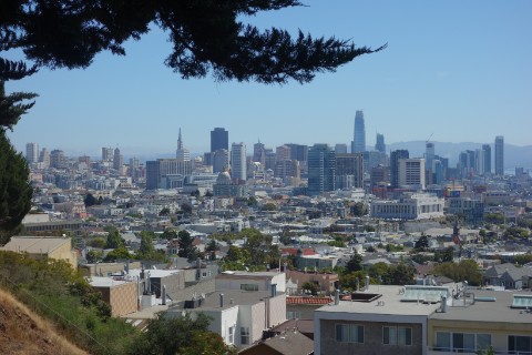 The view from Corona Heights