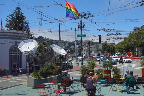 The Castro neighborhood